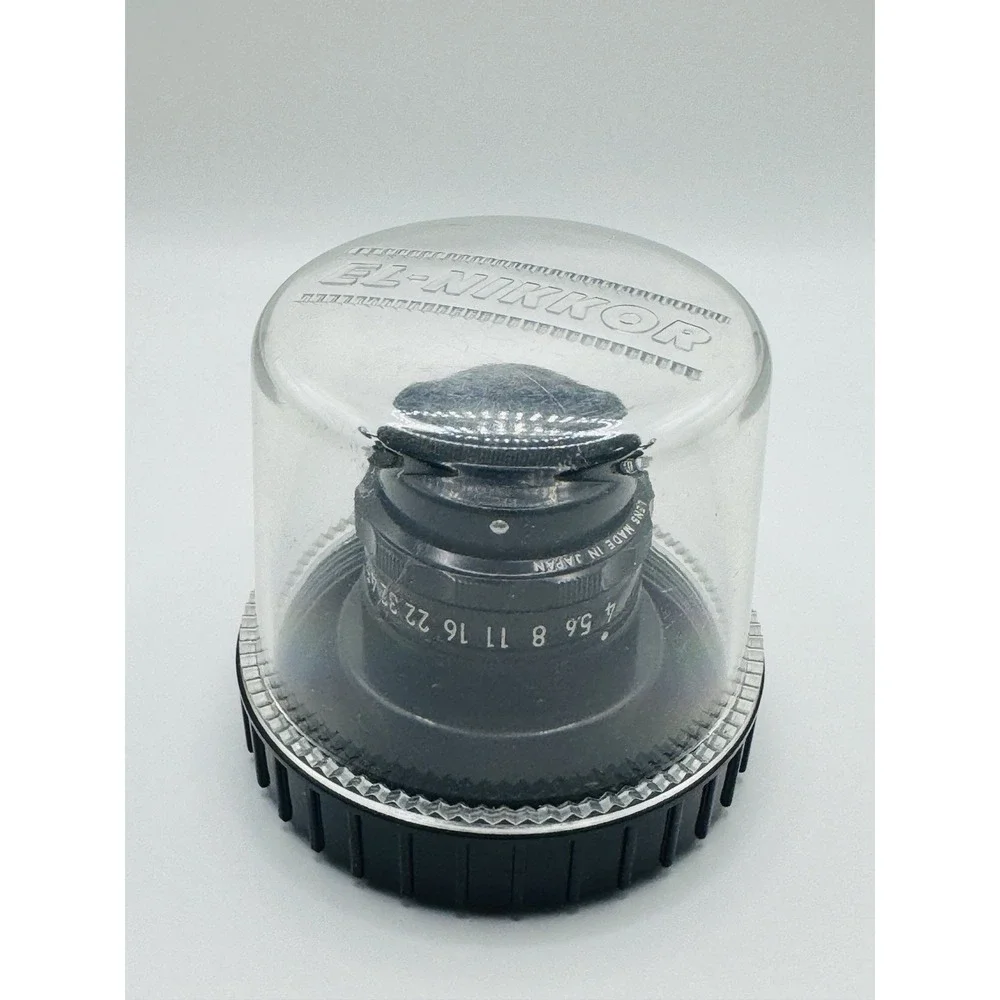 Nikon EL-Nikkor 75mm f/4 Enlarging Lens Made in Japan w/ Original Box Case